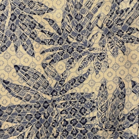 Tasso Elba Mens silky button up short sleeve floral print shirt Size XXL - Picture 8 of 8